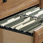 Sauder 420607 Palladia Lateral File Cabinet - Vintage Oak-Quick and easy assembly with T-lock drawer system.