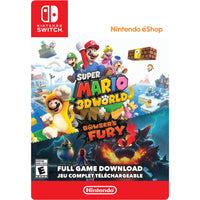 Super Mario 3D World + Bowser’s Fury for Nintendo Switch [Download]-Genre: platformer, action