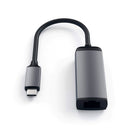 Satechi Type-C to Ethernet Adapter - Space Grey-10/100/1000Mbps
