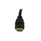 StarTech 3m High Speed HDMI Cable, Ultra HD 4k x 2k HDMI Cable, HDMI to HDMI M/M-Molded HDMI connectors with strain relief maintain durable, error-free HDMI to HDMI audio-video performance