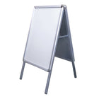 Eddie's A-Frame White Marker Board and Sign Holder - 28.75" x 18.75" (Writing Area) - Aluminum (130445-1)-A-Frame Marker Board and Sign Holder