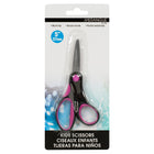 Merangue 5" Kids Comfort Grip Scissors - Assorted - 12 Pack-Soft and curved rubberized grip for maximum comfort and precision