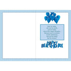 Rosedale 5-1/2" x 8" Masculine Birthday Greeting Cards And Envelopes, 12 Pack (15789)-Card shop quality greeting cards