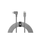 LOGiiX Piston Connect XL 90 USB-C to Lightning - 3M - Graphite Grey-Unleash fast charging with this ultra-durable 3M USB C to lighting cable