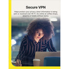 Norton 360 Premium 75 GB Antivirus & Internet Security - 10 Devices - 1 Year Subscription [Digital Download]-Dark Web Monitoring: We monitor and notify you if we find your personal information on the dark web.  Defaults to monitor your email address only and begins immediately. Sign in to your account to enter additional information for monitoring.