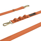 SwitchEasy - MagEasy Carte à sangle avec tour de cou amovible et lanière de téléphone - Sangle de 20 mm - Orange-Longueur réglable pour une utilisation facile