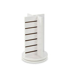 Can-Bramar EC-4WING-W  Countertop 4 Way Spinner Display, White, 12"x12"x21"-Carton Wight:12 lbs