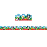 Eureka 37" x 2.25" Deco Trim, Mickey Mouse Clubhouse Characters, 72 Pack-Create fresh looks for bulletin boards, windows, walls, and class projects with borders and trimmers