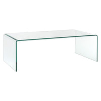 Plata Import Waterfall Large Coffee Table (CB124-45-LARGE)-Glass