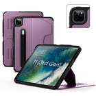 Zugu Alpha Case for 11" iPad Pro - 2020/2021 - Purple-Compatible with iPad Pro 11" (2021 Model) Gen 3 (Model #’s: A2301, A2459, A2460, A2377) and (2020 Model) Gen 2 (Model #’s: A2228, A2231, A2068, A2230)