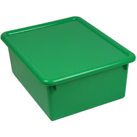 Romanoff Products Stowaway Letter Box with Lid Green, 2 Pack (ROM16005)-Dimensions: 10 1/2"W x 5"d x 13"L