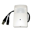SeqCam Hidden Colour Security Camera, 4" x 6" x 3", White-Advanced image sensor produces high resolution video at 420 TV Lines of resolution