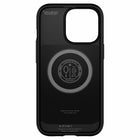 Spigen Slim Armor Mag Case for iPhone 13 Pro - Gunmetal-Built-in magnetic ring for MagSafe accessories and charging functions.