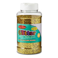 Charles Leonard Glitter, Gold, 3 Pack (CHL41170)-16oz bottle