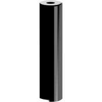 JAM Paper Industrial Size Bulk Wrapping Paper Rolls, Matte Black, 24", 1/2 Ream (165J92124417)-Matte Black Gift Wrap