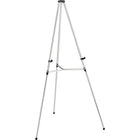 Quartet Lightweight Telescoping Easel with Aluminum Frame-Easel with extendable, telescoping legs is ideal for easy display of presentations