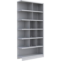 Metalware RK260 Boltless Shelving Unit, 7-Shelves, 36" x 18" x 76", Light Grey-Adjustable shelving system that provides high strength, yet economical storage capacity for your needs
