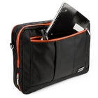 Vangoddy El Prado 15,6 po 3 en 1  sac d'ordinateur portable convertible étui étanche pour ordinateur, Orange-7