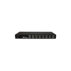 StarTech 16 Port 1U Rackmount USB KVM Switch Kit with OSD and Cables-Rugged rack mountable metal chassis allows for versatility and durability in almost any environment