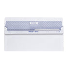 Quality Park #8-5/8 White Double-Window Security Envelopes with Self Seal Closure - 500 Pack-Reveal-N-Seal is the best overall self sealingenvelope in the industry! Simply pull the bottomflap up and press to seal. Built-in perforationsalong flap show evidence if tampering is attempted