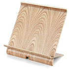 Cathay Importers Bentwood KD Tablet Stand - Light Brown-Contemporary design to complement your countertop, table, desk, nightstand. or kitchen. Keeps everything neat and tidy.