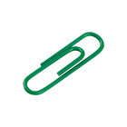 JAM Paper Colored Standard 1" Paper Clips - Green - 2 Packs of 100-These colorful paperclips are great for organizing papers at home, school, or the office