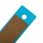 JAM Paper Stainless Steel Ruler with Non-Skid Backing - 12" - Blue - 12 Pack-Size: 12 Inches long / 1 Foot ruler