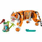 LEGO Creator 3-in-1 Majestic Tiger Building Kit - 755 Pieces-Endless play possibilities - Kids can choose their all-action animal story: stalking prey with a powerful tiger, climbing trees with a red panda, or underwater fun with a koi fish