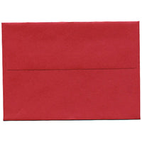 JAM Paper 4bar A1 Envelopes, 3.63 x 5 1/8, Stardream Metallic Jupiter Red, 250 Pack (V018247H)-Jupiter red stardream metallic envelope