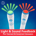Educational Insights Hot Dots Light-Up Interactive Pen - Multicolor - Pack of 6-built for kids: This sleek and sturdy child-size pen features a soft grip and a clip for easy storage.