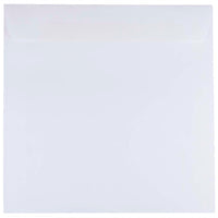 JAM Paper 8.5 x 8.5 Square Envelopes, White, 100 Pack (4231B)-White
