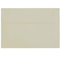 JAM Paper A8 Invitation Envelopes, 5.5 x 8.125, Strathmore Ivory Laid, 1000 Pack (90810172B)-Ivory