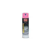 Krylon Industrial Quik-Mark Fluorescent Hot Pink Solvent Based Marketing Paint - 17oz (A03622) - 12 Pack-Paint Colour: Fluorescent Hot Pink