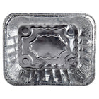 Luciano Rectangular Aluminum Foil Deep Roast Pan, 12.5 x 10.5 inches, Silver, 36 Pieces-Material: made of durable aluminum, disposable and easy to handle