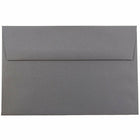 JAM Paper A9 Invitation Envelopes, 5.75 x 8.75, Dark Grey, 250 Pack (36396436H)-Gray dark base envelope