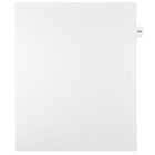 Mark Maker – Onglets séparateurs juridiques blancs, 1/15 onglets, format lettre, sans trous, numéro 108, 25/paquet-Onglets séparateurs blancs, 1/15 onglets