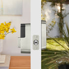 Yale 420 Assure Lock 2 Touch with Bluetooth - Keyed - Satin Nickel-Fingerprint is stored locally on the lock and encrypted with AES128(bit) security 