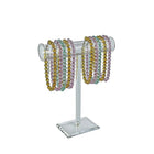 Azar Displays Necklace & Bracelet Counter Display, 15", 2 Pack (300685)-Jewellery Counter Display