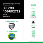 CIG 106R02722 Xerox Remanufactured Toner Cartridge - High Yield - Black-14,100 Page Yield