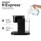 Keurig K-Express Single Serve K-Cup Pod Coffee Maker - With A Removable Reservoir And Strong Button Function - Black-7