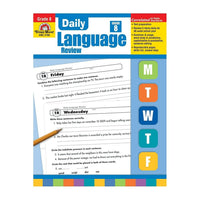 Evan-Moor "Daily Language Review" Grade 8 Teacher's Edition Activity Book, Language Skills (EMC2798)-Ages 13 - 14 years and grade 8th