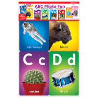 TREND enterprises, Inc. ABC Photo Fun Learning Set-Photographic examples for English-language letters
