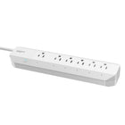 Geeni SURGE 6-Outlet Smart Wi-Fi Surge Protector - White-Product H x W x D: 2.5 in. x 11.25 in. x 1.25 in.