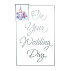 Millbrook Studios 5-3/8" x 7-3/4" On Your Wedding Greeting Cards and Envelopes, 18 Pack (06611)-Printed on uncoated card stock