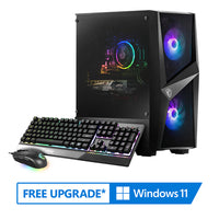 MSI Codex R 11TC-032US Gaming Desktop, Intel Core i5-11400F, GeForce RTX 3060, 16GB Memory, 500GB SSD, Windows 10 Home-Intel Core i5-11400F processor