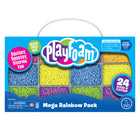 Educational Insights Playfoam Mega Rainbow Pack - Multicolor-Never dries out! shape again and again! Shape a heart, a snowman, a flower, and anything else you can imagine; non-toxic Playfoam never dries out, so the creativity never ends