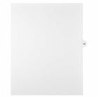 Mark Maker Legal Exhibit Index Tab White Single Tabs, 1/15th Cut, Letter Size, No Holes, Number 187, 25 Pack-White Single Tabs, 1/15th Cut
