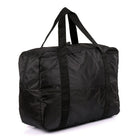 PACK N FOLD 50709 Foldable Lightweight Water-Resistant Duffel Bag, Black-Foldable portable tote