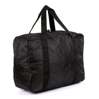 PACK N FOLD 50709 Foldable Lightweight Water-Resistant Duffel Bag, Black-Foldable portable tote
