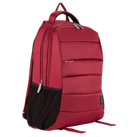 Vangoddy 15.6" Laptop Backpack - Red-Cushioned Nylon Material